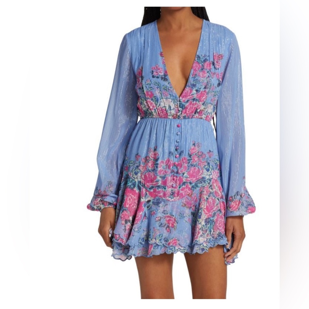 NWT Hemant & Nandita Women floral Mini dress